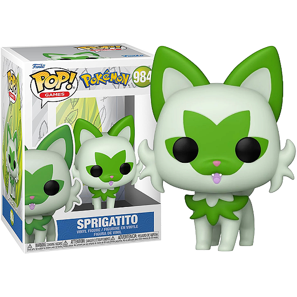 Funko Pop! Games Pokemon Sprigatito 984 (Vaulted, 2024)