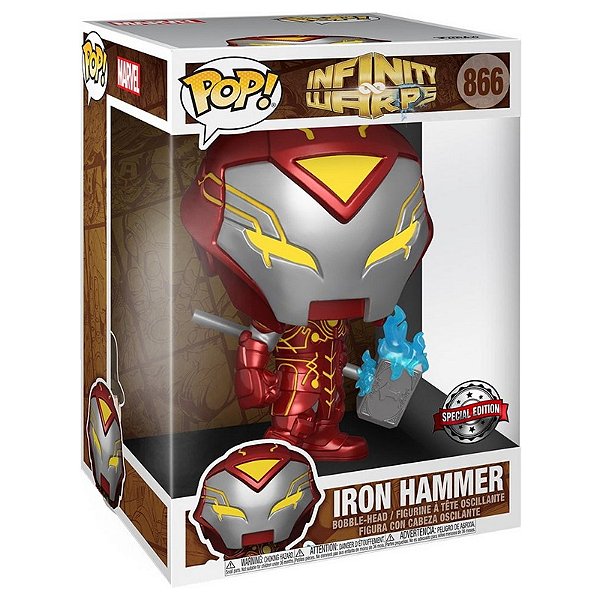 Funko Pop! Marvel Infinity Warps iron Hammer 866 Exclusivo