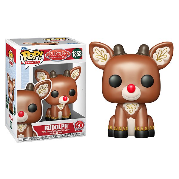 Funko Pop! Filme Rudolph A Rena do Nariz Vermelho Rudolph 1858