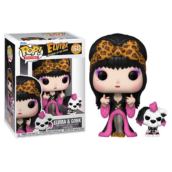 Funko Pop! Filme Elvira A Rainha das Trevas Elvira & Gonk 1647
