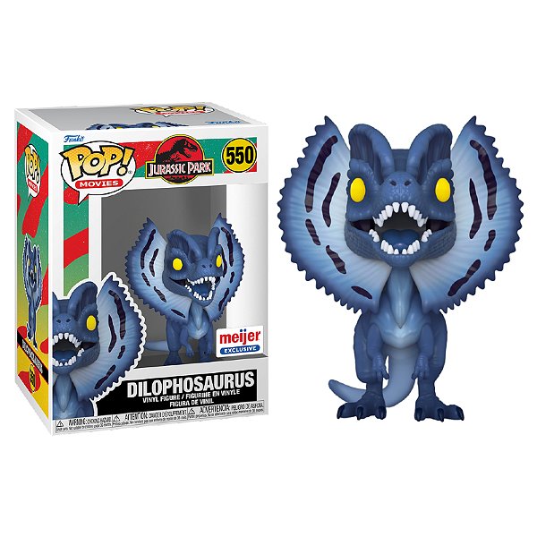 Funko Pop! Filme Jurassic Park Dilophosaurus 550 Exclusivo