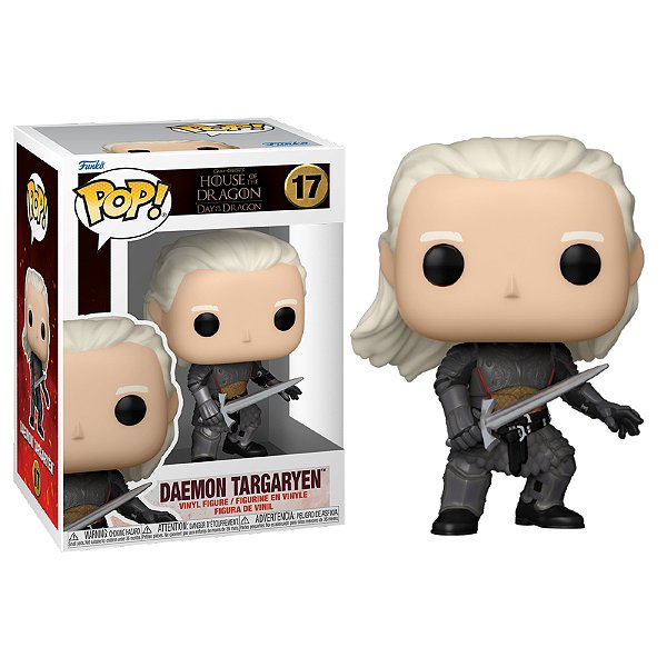 Funko Pop! Television House Of The Dragon / A Casa do Dragão Daemon Targaryen 17
