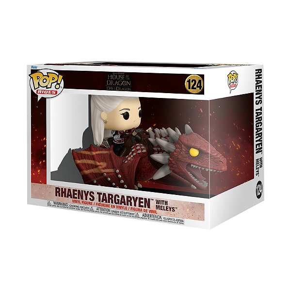 Funko Pop! Rides Television House Of The Dragon / A Casa do Dragão Rhaenys Targaryen 124