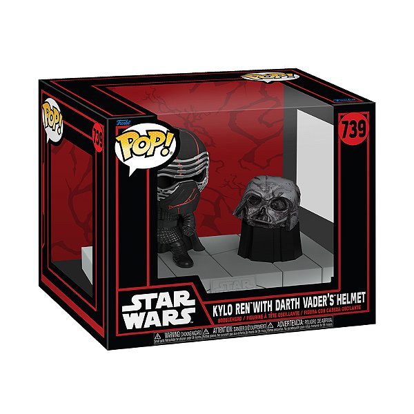 Funko Pop! Television Star Wars  Kylo Ren With Darth Vader's helmet 739