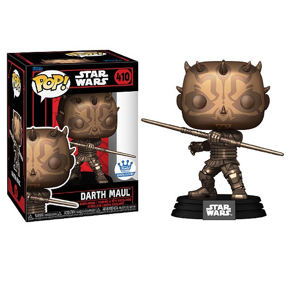 Funko Pop! Television Star Wars Darth Maul 410 Exclusivo Bronze