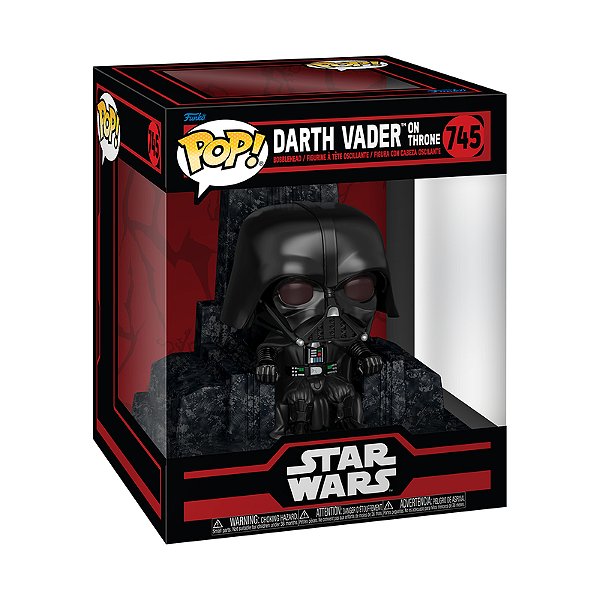 Funko Pop! Television Star Wars Darth Vader On Throne 745