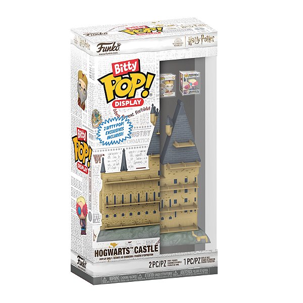 Funko Bitty Pop! Harry Potter Hogwarts Castle Display + 2 Bitty Pop