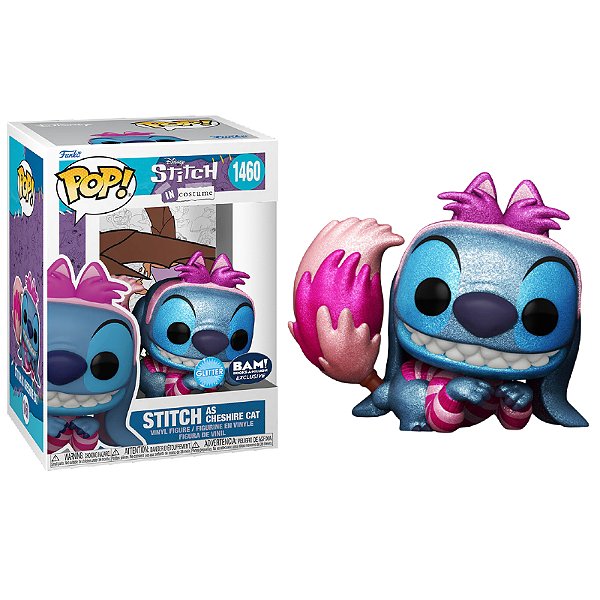 Funko Pop! Disney Stitch As Cheshire Cat 1460 Exclusivo Glitter