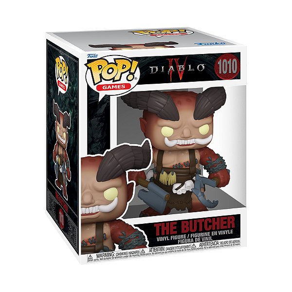 Funko Pop! Games Diablo IV The Butcher 1010 6 Polegadas