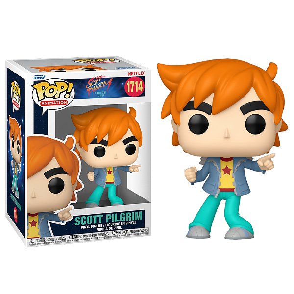 Funko Pop! Animation Scott Pilgrim Contra o Mundo Scott Pilgrim 1714
