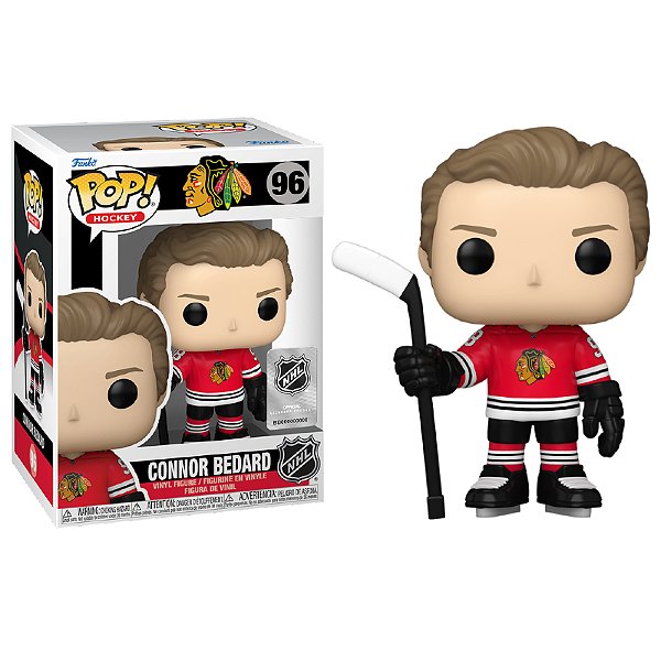 Funko Pop! Hockey Chicago Blackhawks Connor Bedard 96 Exclusivo