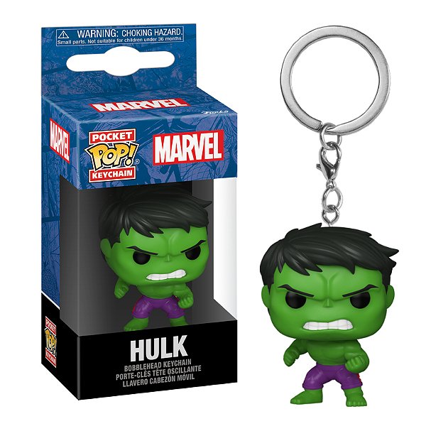 Funko Pop! Keychain Chaveiro Marvel Hulk