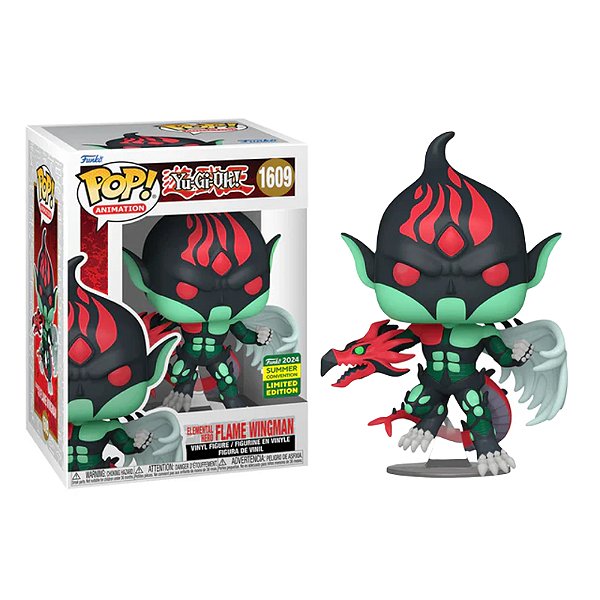 Funko Pop! Animation Yu-Gi-Oh Flame Wingman 1609 Exclusivo SDCC 2024