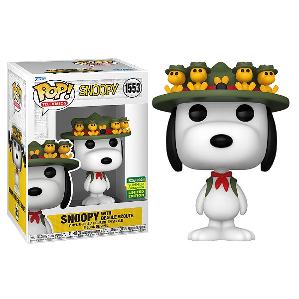 Funko Pop! Television Peanuts Snoopy 1553 Exclusivo SDCC 2024 - Moça do ...