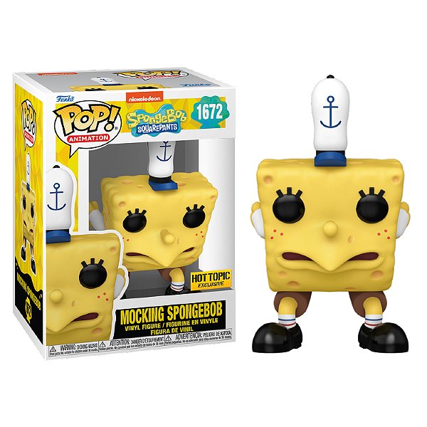 Funko Pop! Animation Bob Esponja Mocking SpongeBob 1672 Exclusivo