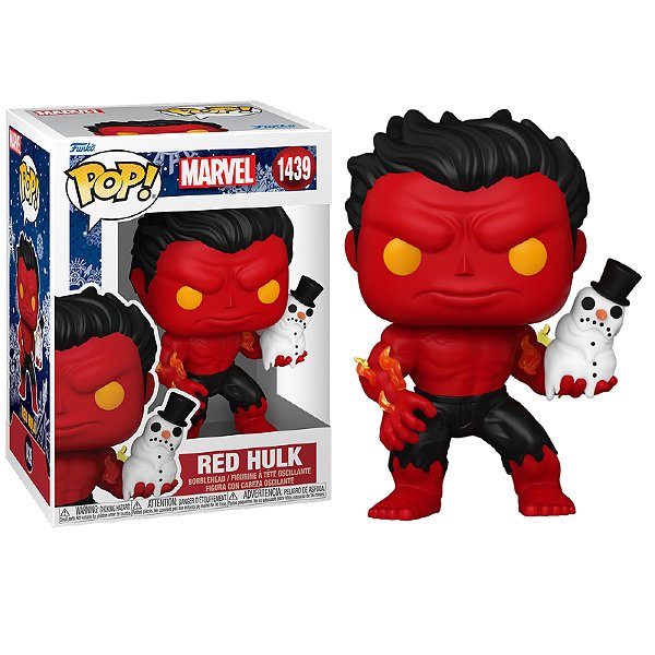 Funko Pop! Marvel Hulk Holiday Red Hulk 1439