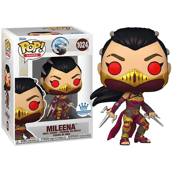 Funko Pop! Games Mortal Kombat Mileena 1024 Exclusivo