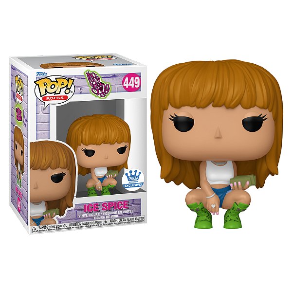 Funko Pop! Rocks Ice Spice 449 Exclusivo