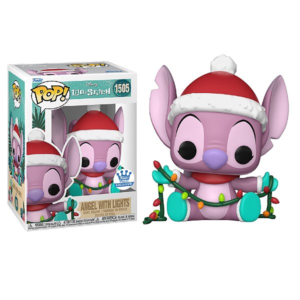 Funko Pop! Disney Lilo & Stitch Natal Angel With Lights 1505 Exclusivo