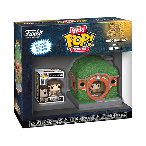 Bitty Pop! The Lord Of The Rings / O Senhor Dos Aneis Frodo Baggins And The Shire