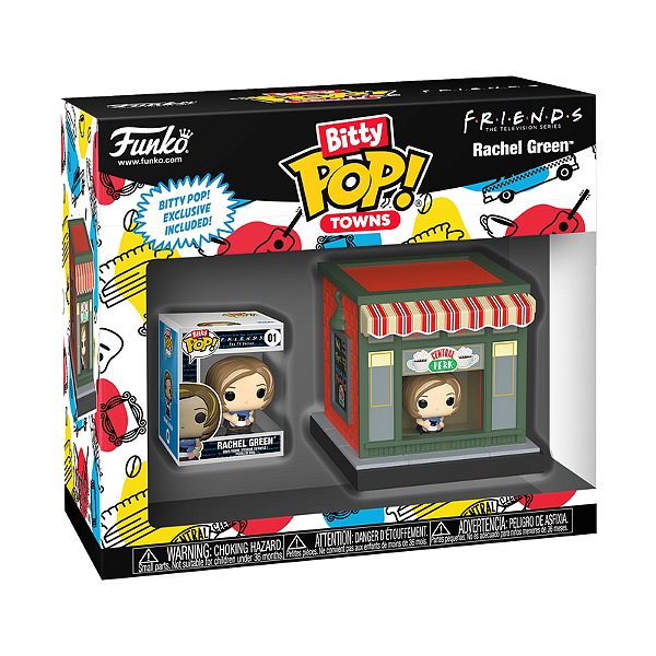 Funko Bitty Pop! Towns Television Friends Rachel Green Central Perk