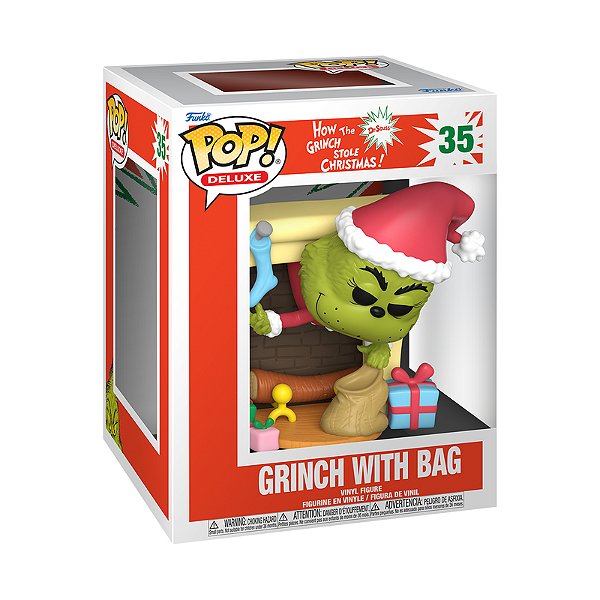 Funko Pop! Deluxe Filme Natal Christmas Grinch With A Bag 35