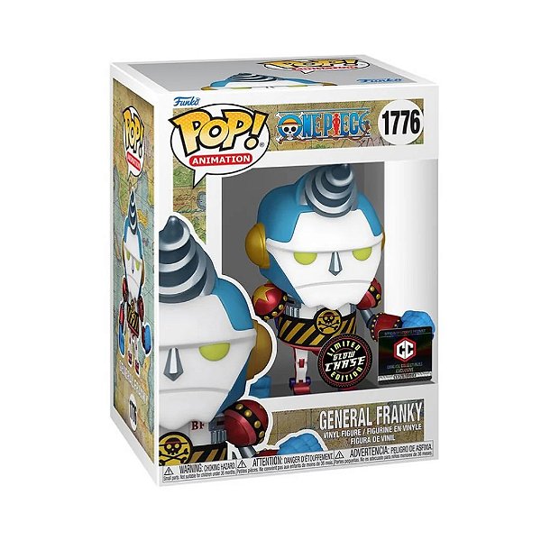 Funko Pop! Animation One Piece General Franky 1776 Exclusivo Glow Chase