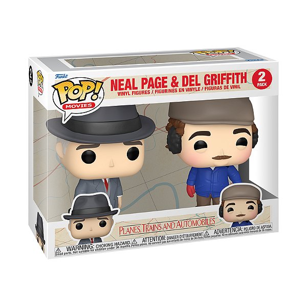 Funko Pop! Filme Antes Só do que Mal Acompanhado Neal Page & Del Griffith 2 Pack