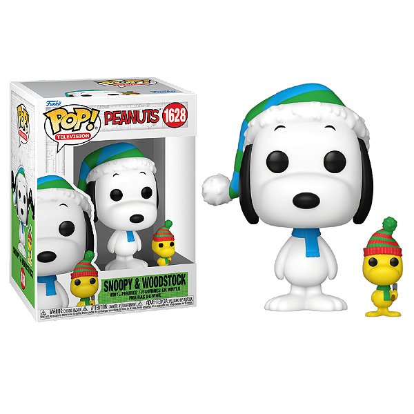 Funko Pop! Television Peanuts Natal Snoopy and Woodstock 1628