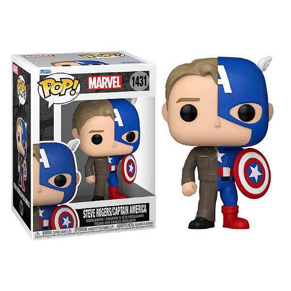 Funko Pop! Marvel Capitão America / Captain America Steve Rogers Captain America 1431