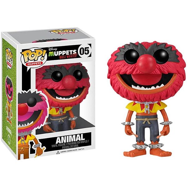 Funko Pop! Television Muppets Animal 05 Exclusivo 4000 Pcs