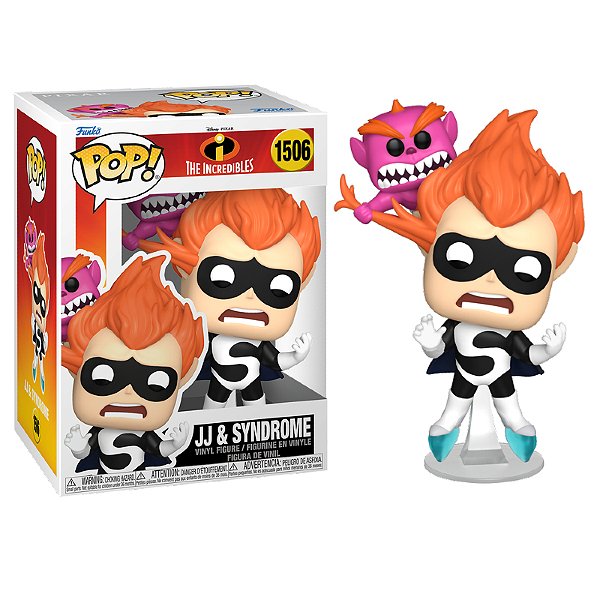 Funko Pop! Filme Os Incríveis The Incredibles JJ & Syndrome 1506