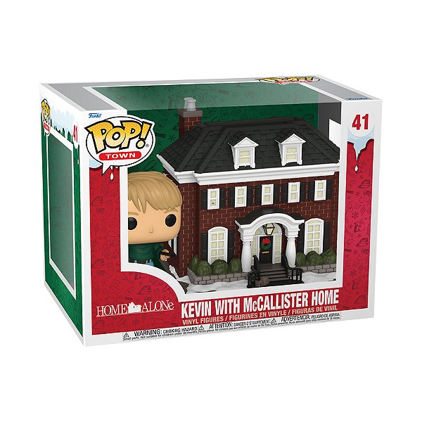 Funko Pop! Town Filme Esqueceram de Mim Home Alone Kevin McCallister Home 41