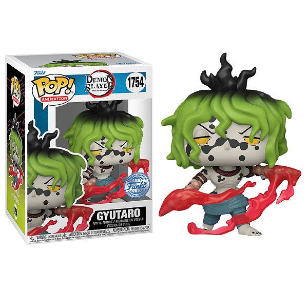 Funko Pop! Animation Demon Slayer Gyutaro 1754 Exclusivo