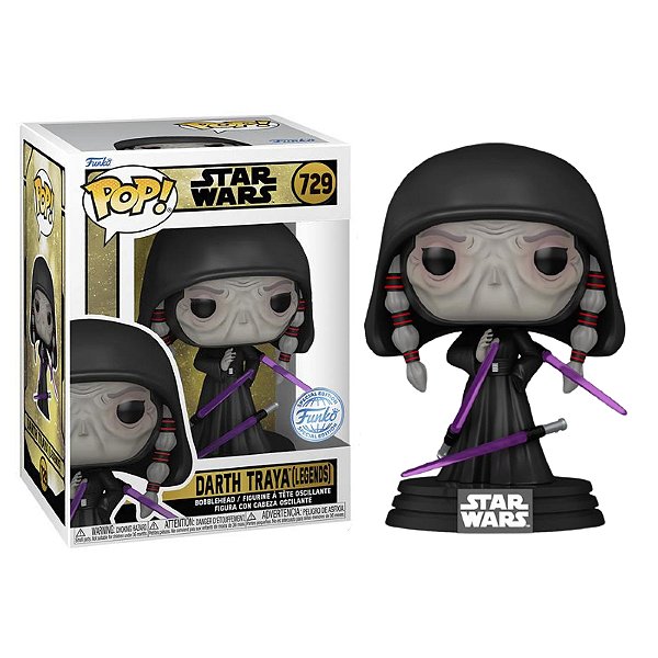Funko Pop! Television Star Wars Darth Traya Legends 729 Exclusivo