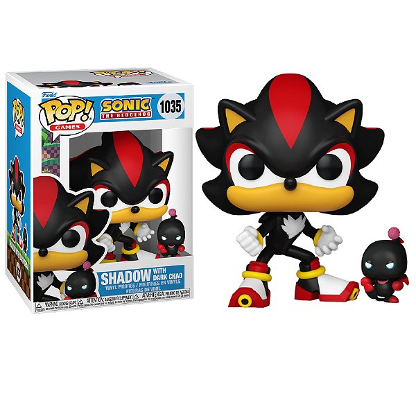Funko Pop! Games Sonic the Hedgehog Shadow and Dark Chao 1035