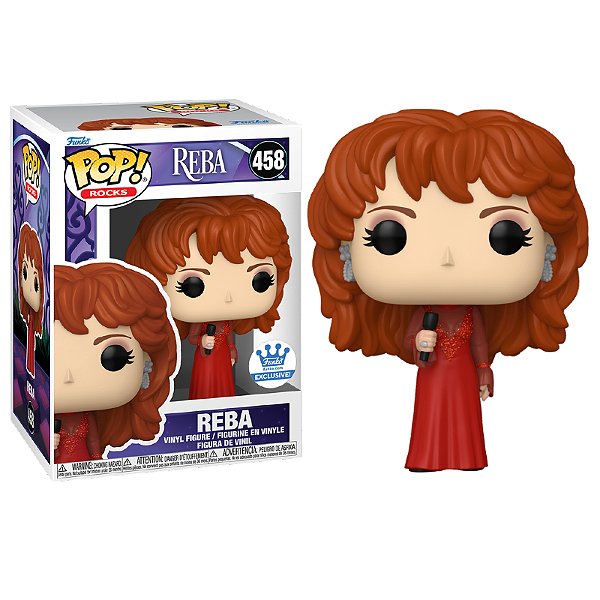 Funko Pop! Rocks Reba 458 Exclusivo