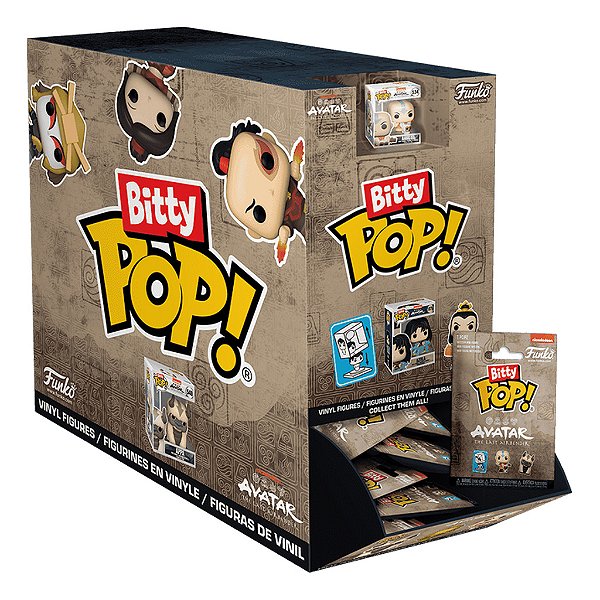 Funko Bitty Pop! Avatar The Last Airbender / Pacote Sortido Surpresa 1 Unidade Lacrado