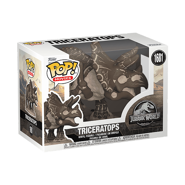 Funko Pop! Filme Jurassic World Triceratops 1681