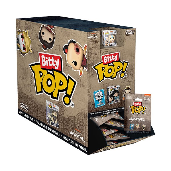 Funko Bitty Pop! Animation Avatar The Last Airbender Mistery 1 Unidade Surpresa Lacrado