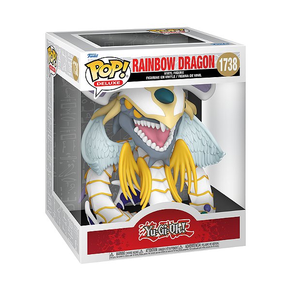 Funko Pop! Deluxe Yu-Gi-Oh! Rainbow Dragon 1738 10 Polegadas