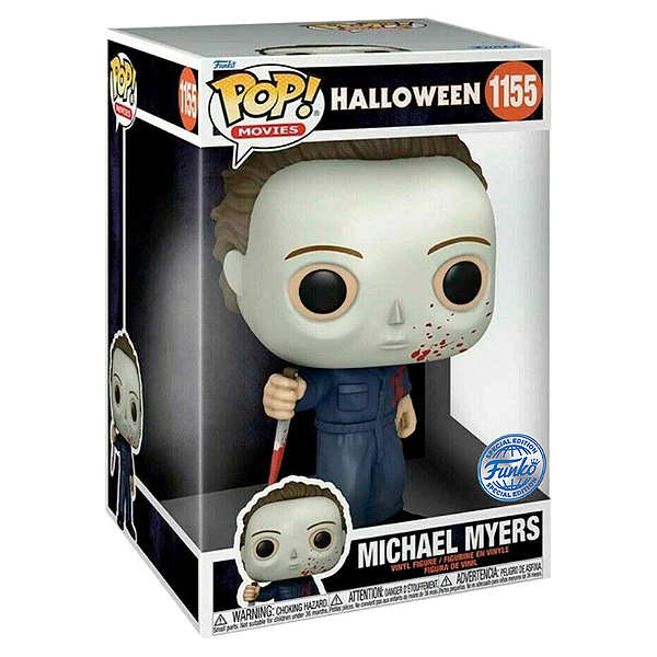 Funko Pop! Filme Terror Halloween Michael Myers 1155 Exclusivo 10 Polegadas