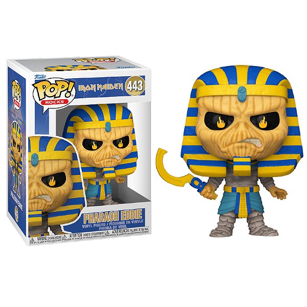 Funko Pop! Rocks Iron Maiden Pharaoh Eddie 443