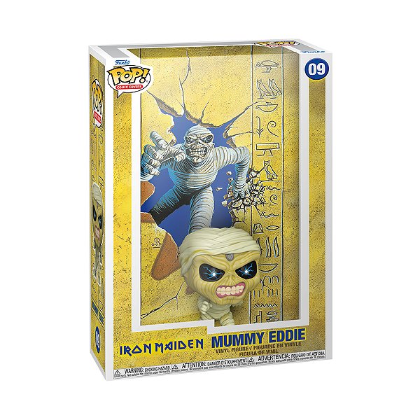 Funko Pop! Comic Covers Rocks Iron Maiden Mummy Eddie 09