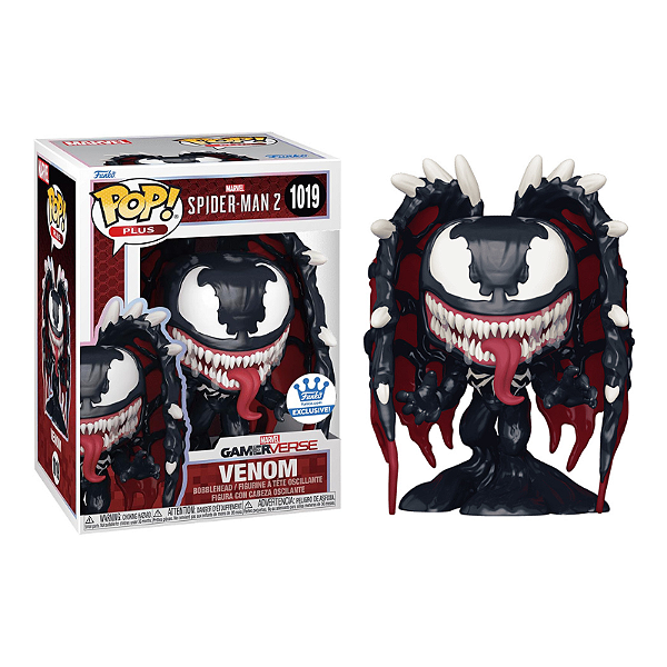 Funko Pop! Plus Marvel Homem Aranha / Spider Man Venom 1019 Exclusivo