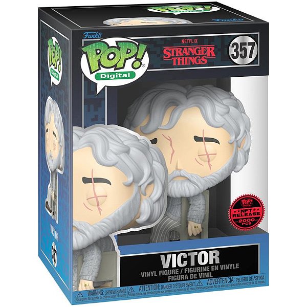 Funko Pop! Digital NFT Stranger Things Victor 357 Exclusivo