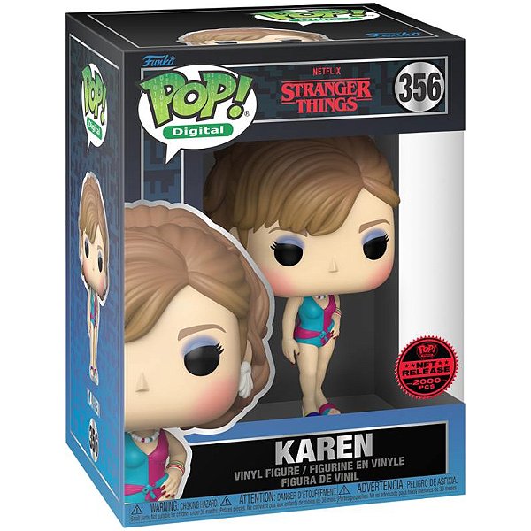 Funko Pop! Digital NFT Stranger Things  Karen 356 Exclusivo