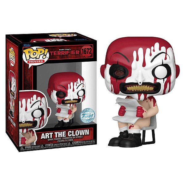 Funko Pop! Filme Terror Terrifier Art The Clown 1672 Exclusivo