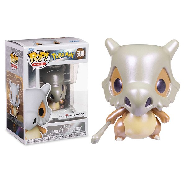 Funko Pop! Games Pokemon Cubone 596 Exclusivo Pearlescent