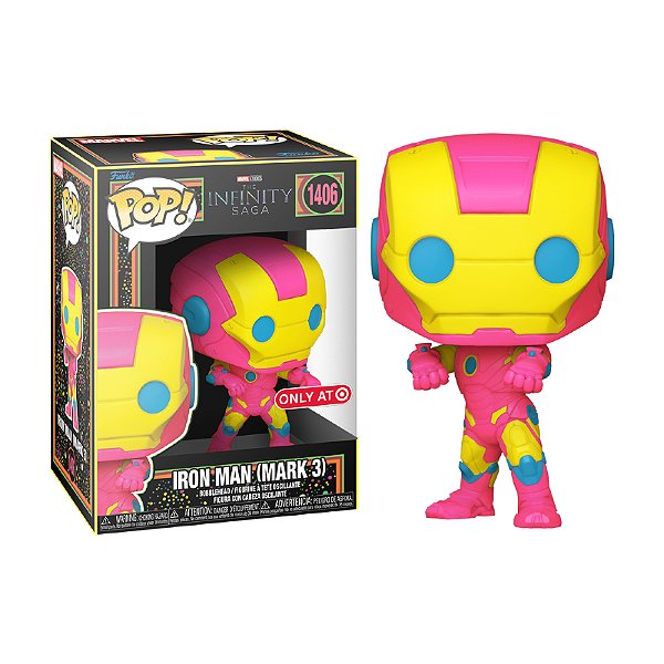 Funko Pop! Marvel Infinity Saga Iron Man (Mark 3) 1406 Exclusivo